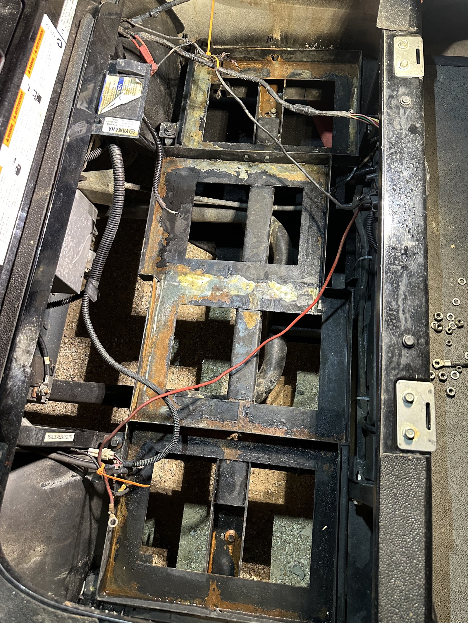 Before frame cleanup